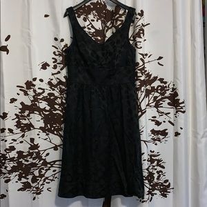 Black pattern dress